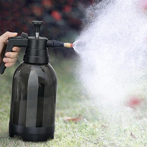 Pulverizador Snow Foam Manual 2L Alta Pressão Profissional, Borrifador 3 em 1 para Água, Shampoo e Químicos, Espuma Densa com Bicos Ajustáveis